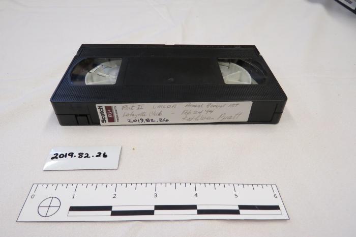 Videotape, "LMLOA Annual General Meeting, Part 2"
