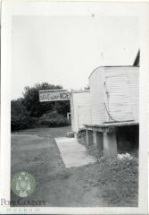 Minnewaska Ice Company ice house in Glenwood, Minnesota