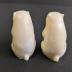 Ivory Salt and Pepper Shakers