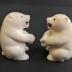 Ivory Salt and Pepper Shakers