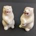 Ivory Salt and Pepper Shakers