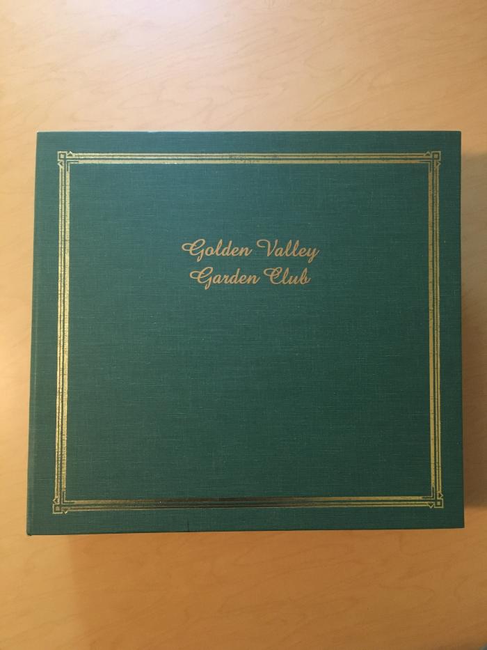 Golden Valley Garden Club Scrapbook, 2000-2004