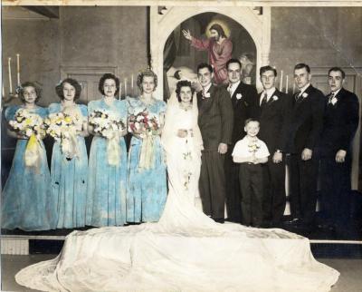 Wedding of Donna Johnson and Wendell Peterson