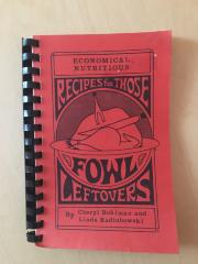 Recipes for those Fowl Leftovers, 1982 