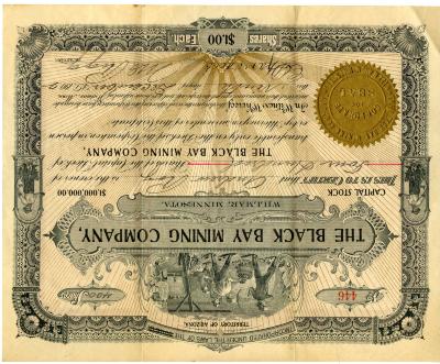 Certificate, Stock