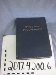Who's Who in Government