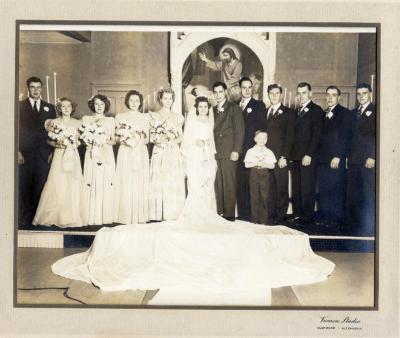 Wedding of Donna Johnson and Wendell Peterson