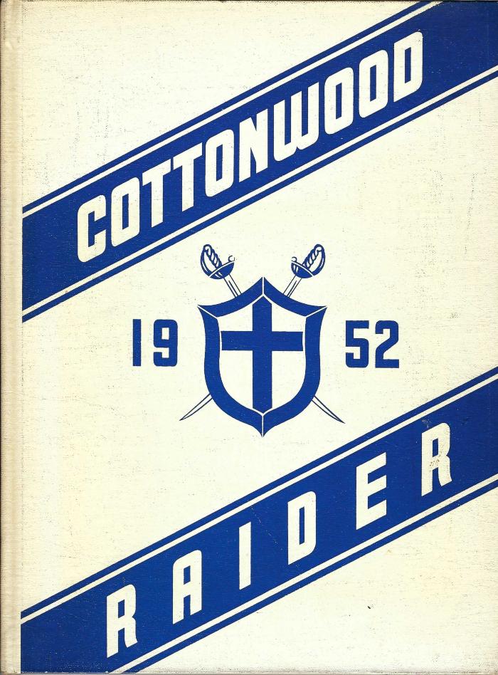 1952 Cottonwood High School Yearbook