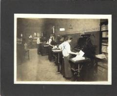 Marshall News Messenger Shop, 1919
