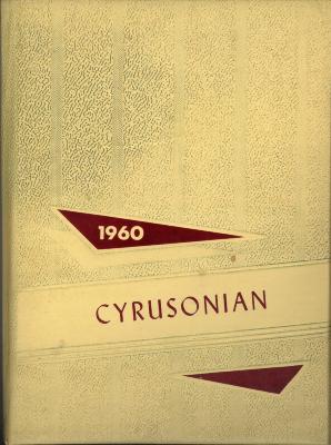 The Cyrusonian. Class of 1960 Yearbook. Cyrus, Minnesota