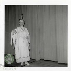 Cleora Helbing in Buckskin Dress