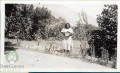 Palm Springs California Woman and Basket