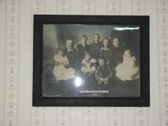 Christ Barsness and family photograph