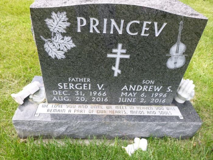 Princev, Sergei 1966-2016 and Andrew 1996-2016.JPG