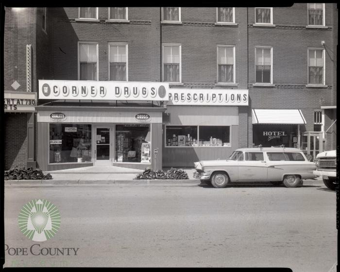 Corner Drug Store, Glenwood, Minnesota 
