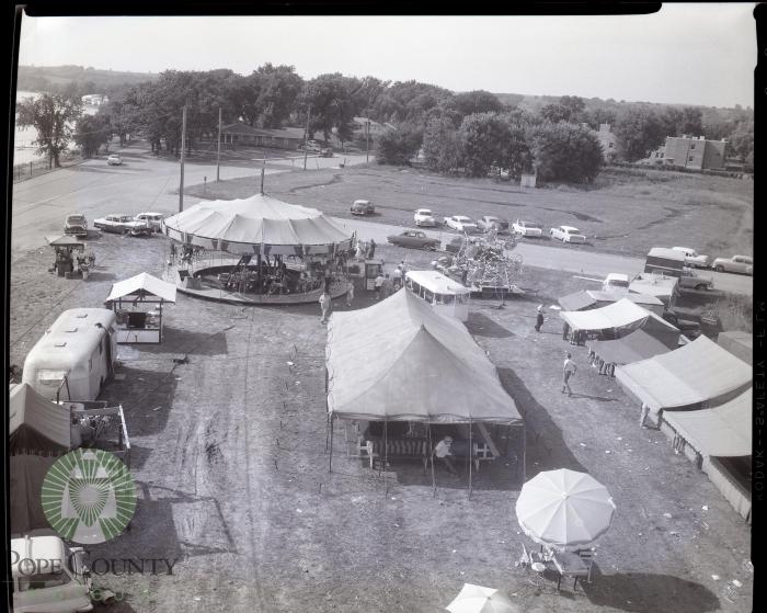 Carnival During Glenwood Waterama, Glenwood Minnesota 