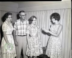 1962 Waterama Queen Janice Lund With Her Family, Glenwood Minnesota 