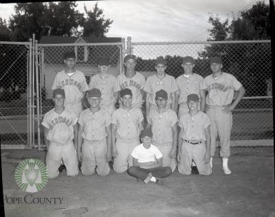 Glenwood Junior American Legion Baseball Team, Glenwood Minnesota 