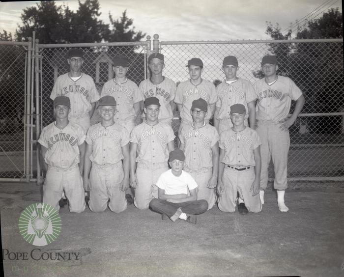 Glenwood Junior American Legion Baseball Team, Glenwood Minnesota 