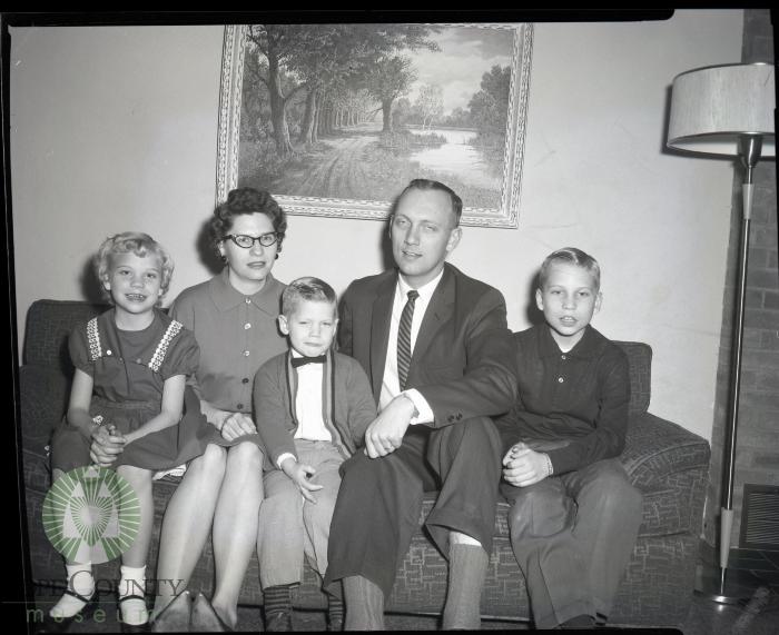 Pastor John Spencer And Family, Glenwood Minnesota 