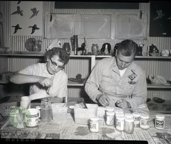 Thelma And Roy Lenz Create Ceramics, Lowry Minnesota 