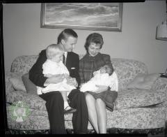 Pastor Kragness And His Family, Glenwood, Minnesota 