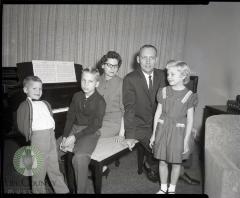 Pastor John Spencer And Family, Glenwood Minnesota 