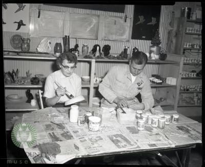 Thelma And Roy Lenz Create Ceramics, Lowry, Minnesota 