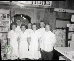 Corner Drug Advertisement photo, Glenwood, Minnesota 
