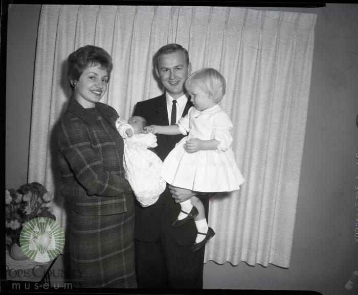 Pastor Kragness And His Family, Glenwood Minnesota 