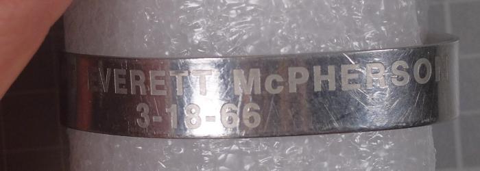 POW -MIA Bracelet