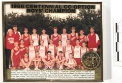 1996 Centennial CC Option Boys' Champion