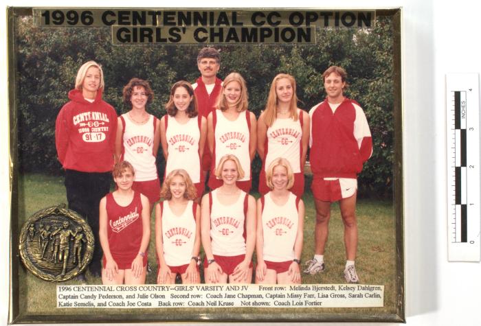 1996 Centennial CC Option Girls' Champion