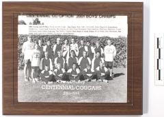 Centennial CC Option 2001 Boys' Champs
