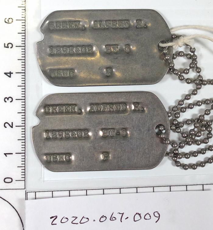 Marine Corps Dog Tag
