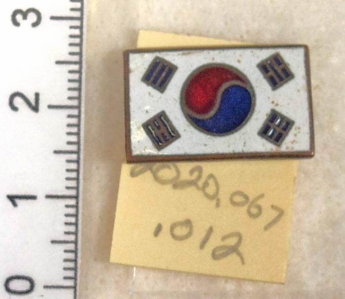 Korean Flag pin