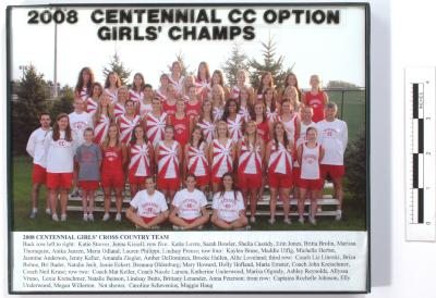 2008 Centennial CC Option Girls' Champs