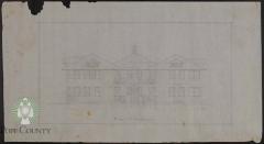 Blueprints for Court Building at Peters Resort