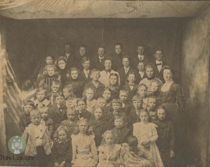 Pope County School District #9 1903 Class Photo