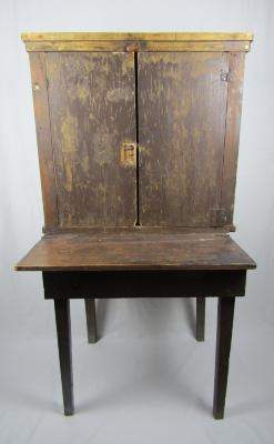 Desk, First post office in Clay County, at Hudson Bay site near Georgetown