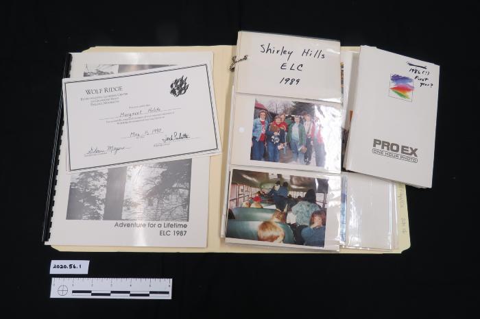 Documents and Photographs of Student Trips to Wolf Ridge
