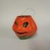 5" Diameter Orange Paperboard Jack-o-Lantern - Coller Family, Shakopee, 1940-1950