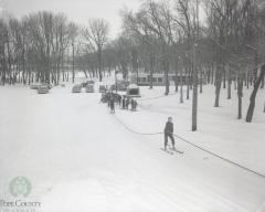 Glenhaven Hills Chalet And Ski Grounds A Popular Area, Glenwood, Minnesota 