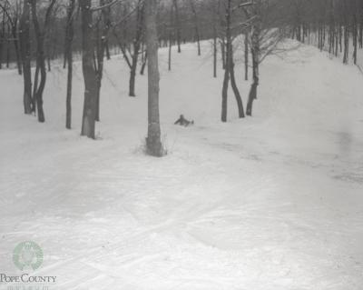 Glenhaven Hills Chalet And Ski Grounds A Popular Area, Glenwood, Minnesota 
