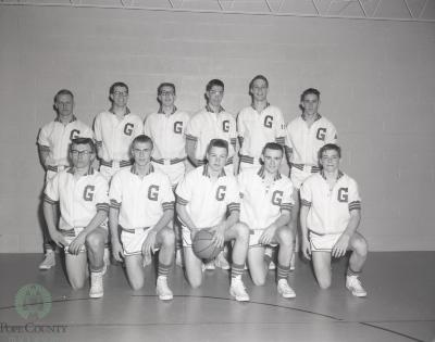 1962 Glenwood High School Boys Basketball, Glenwood, Minnesota 