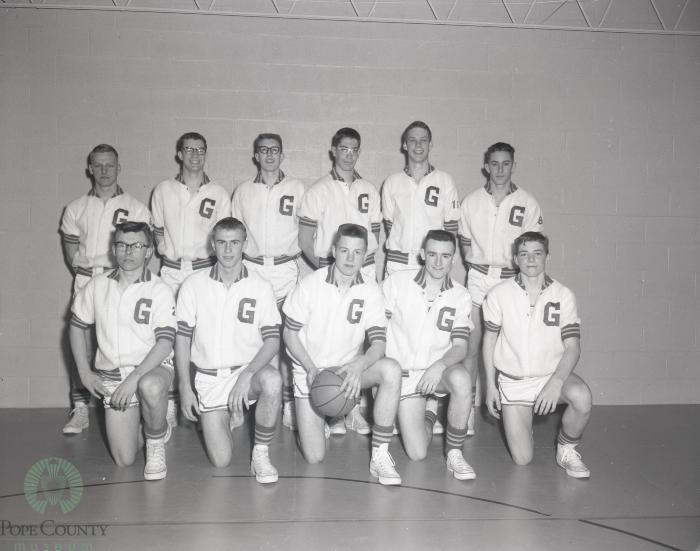 1962 Glenwood High School Boys Basketball, Glenwood, Minnesota 