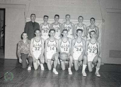 1962 Villard High School Boys Basketball, Villard, Minnesota 