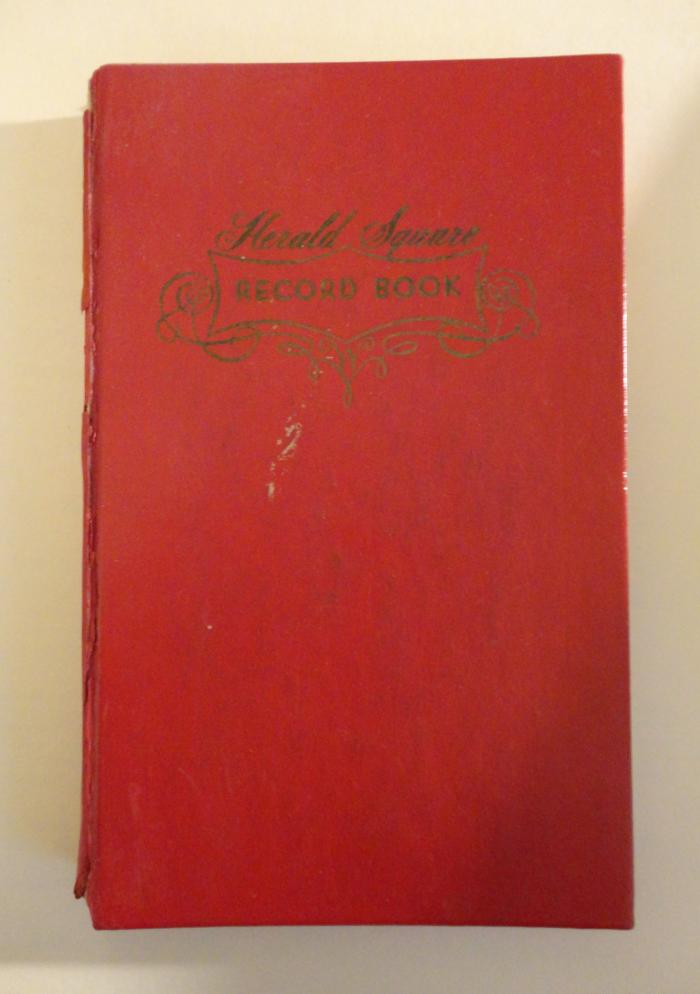 Jolly Toiler’s record book, 1962-1977