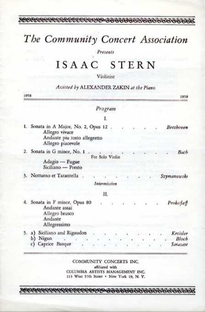 Community Concert Association