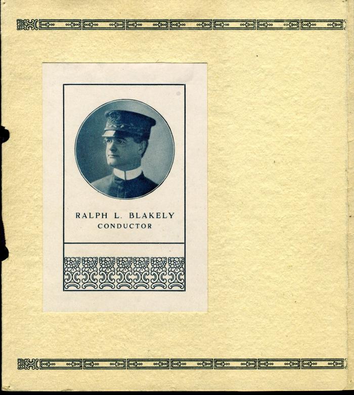 Souvenir Program Rochester Band 1914
